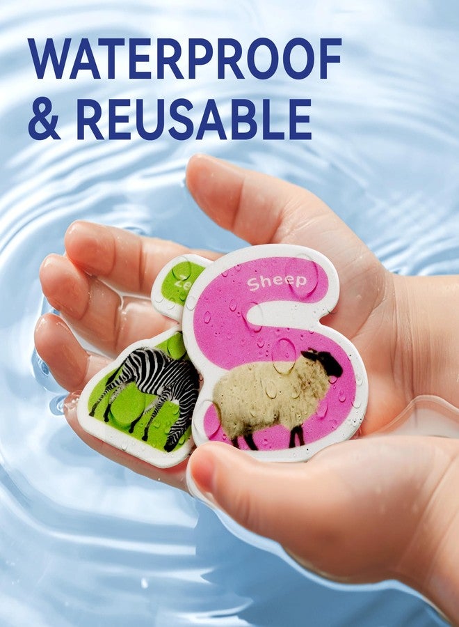 Dotimo Kids 26 PCS Letter Gel Stickers - Thick, Removable Alphabet & Animal Window Clings for Toddlers. Great for Home, Classroom, Nursery Decor and Toddler Animal Party Supplies - Image 3